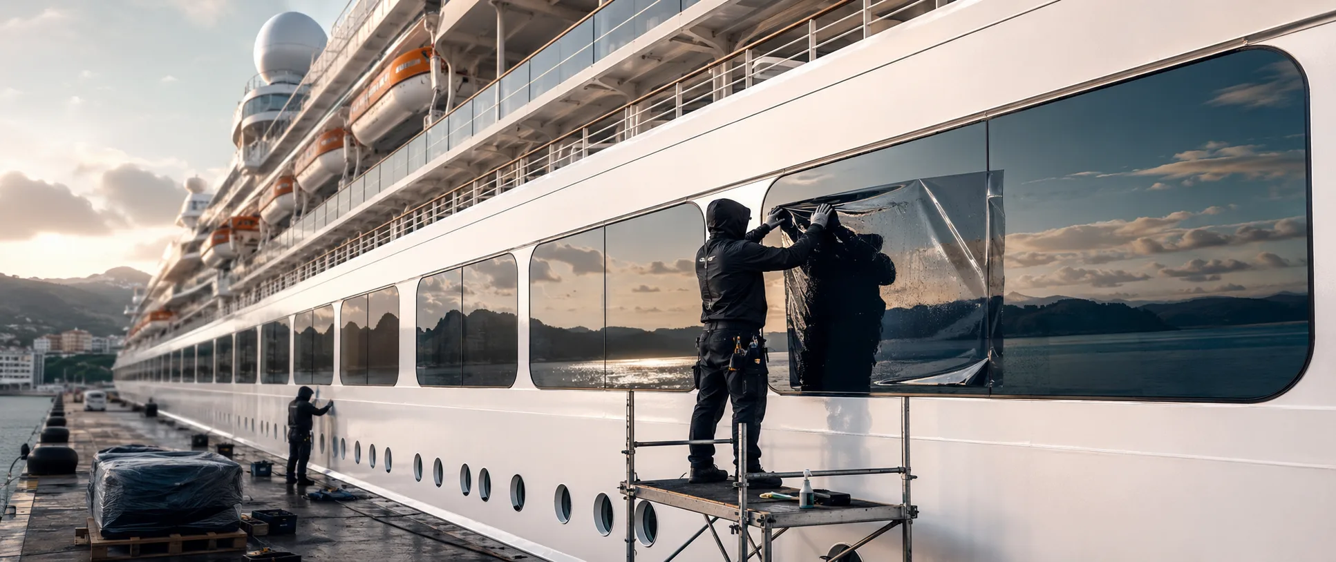 Ceramic Films for Cruise Ships