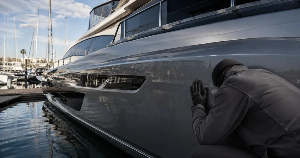 Yacht Wrapping Exterior