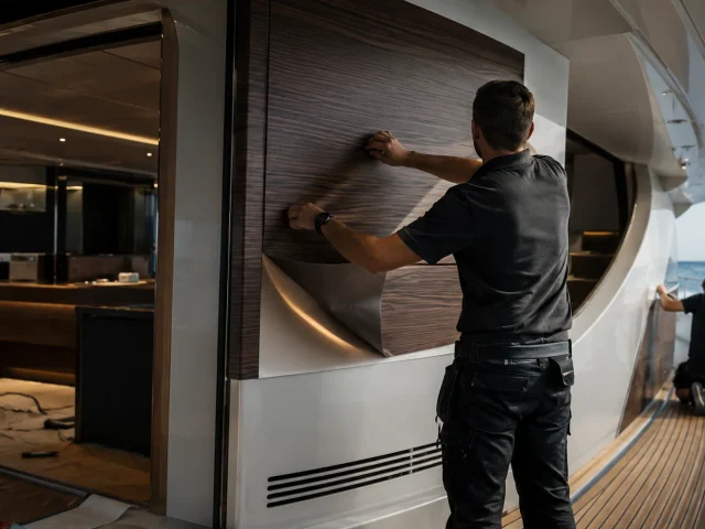 Ανακαίνιση Yacht Interior Χωρίς Ξήλωμα
