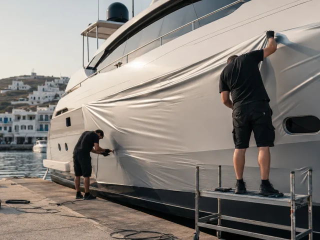 Luxury Yacht Transformations με Wrapping