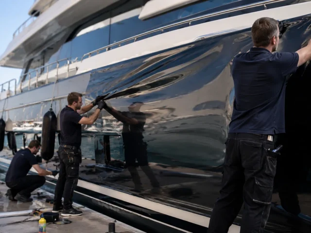 Οφέλη Yacht Wrapping για Πολυτελή Σκάφη