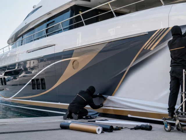 Yacht Branding για Charter Εταιρείες