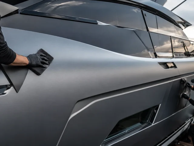 Metallic Yacht Wraps για Premium Εμφάνιση