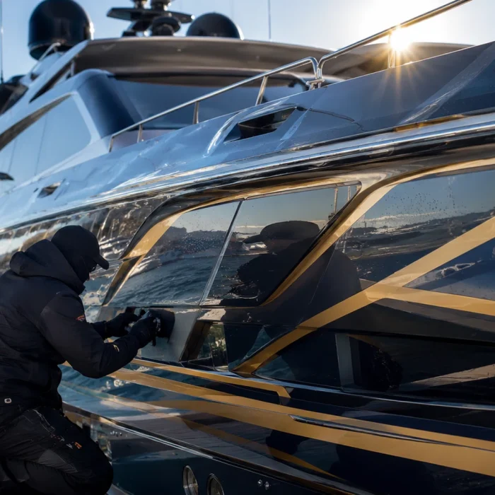 Yacht Wrapping για Charter Yachts