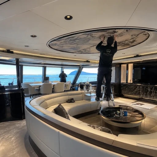 Yacht Wrapping Interior