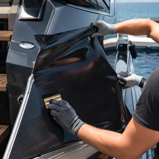 Yacht Wrapping Exterior